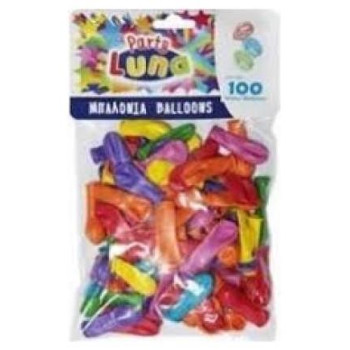 Luna Μπαλόνια Νερού 10cm -100τεμ Luna Μπαλόνια Νερού 10cm -100τεμ