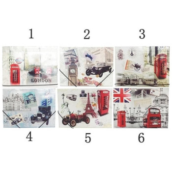 OEM Ντοσιέ Λάστιχο Χάρτινο  Α4 OEM Ντοσιέ Λάστιχο Χάρτινο  Α4