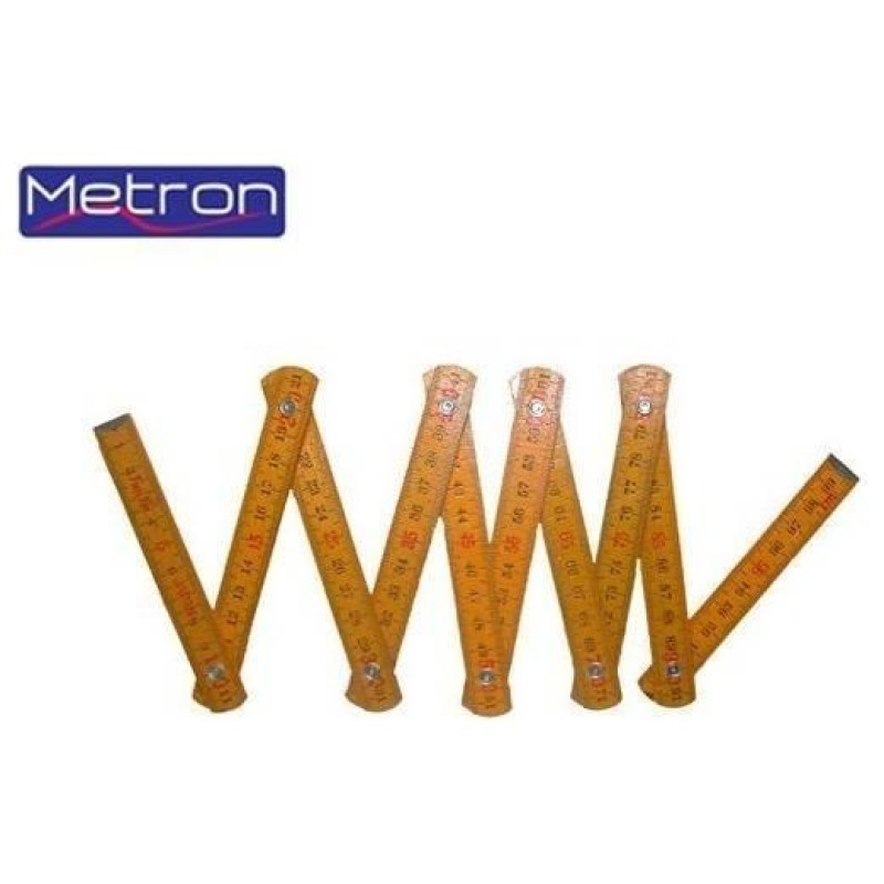 Metron Μέτρο Σπαστό Ξύλινο 7.22555 Metron Μέτρο Σπαστό Ξύλινο 7.22555