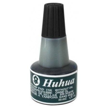 Huhua Μελάνι Σφραγίδος 30ml Μαύρο Huhua Μελάνι Σφραγίδος 30ml Μαύρο
