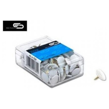 Victory Πινέζες Μεταλικές Λευκές 100 τεμ Victory Πινέζες Μεταλικές Λευκές 100 τεμ