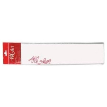 M-Art Χαρτί Γκοφρέ 0.5x2m Λευκό 8288020