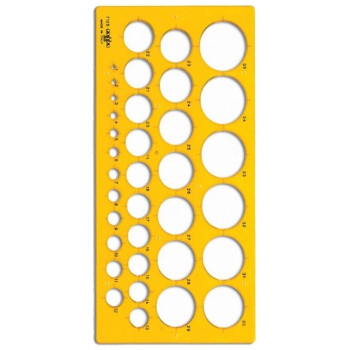 Arda Στένσιλ Κύκλων Μεγάλα 272.7125