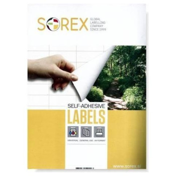 Sorex Self-Adhesive Ετικέτες Εκτυπωτή 210x297cm 100 Φύλλων 4022 Sorex Self-Adhesive Ετικέτες Εκτυπωτή 210x297cm 100 Φύλλων 4022