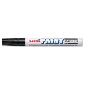 Uni Μαρκαδόρος Οινοπνεύματος PX-20 2.2mm Medium Black