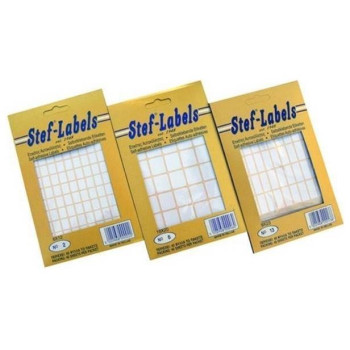 Stef Ετικέτες λευκές 36x50mm. 40φ. Ν.26