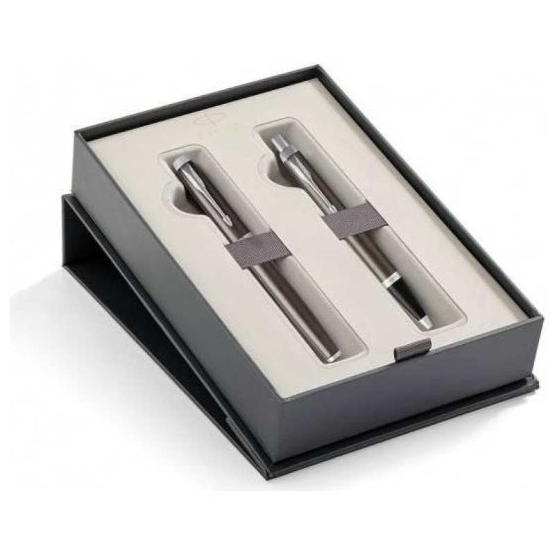 SET GIFTPACK PARKER Στυλό Διαρκείας & Roller Ball NEW I.M PREMIUM CORE DARK ESPRESSO CT SET GIFTPACK PARKER Στυλό Διαρκείας & Roller Ball NEW I.M PREMIUM CORE DARK ESPRESSO CT