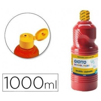 Giotto Τέμπερα Σχολική 1000ml Κόκκινη 535508 Giotto Τέμπερα Σχολική 1000ml Κόκκινη 535508