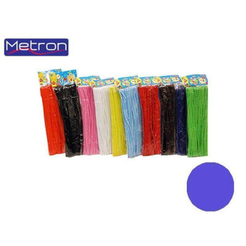 Metron Σύρμα Πίπας 100 τεμάχια 30cm Μωβ 55924 Metron Σύρμα Πίπας 100 τεμάχια 30cm Μωβ 55924