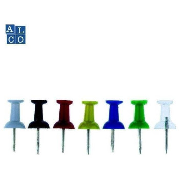 Alco Χρωματιστές Καρφίτσες Πίνακα 25 Τεμαχίων 661Α Alco Χρωματιστές Καρφίτσες Πίνακα 25 Τεμαχίων 661Α