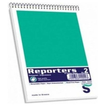 Skag Μπλοκ Reporters Νo2 Λευκό Φ.50 243711 Skag Μπλοκ Reporters Νo2 Λευκό Φ.50 243711