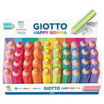 Giotto Happy Gomma Διάφορα Χρώματα 233700 Giotto Happy Gomma Διάφορα Χρώματα 233700