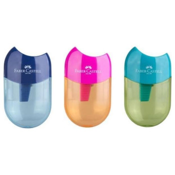 Faber Castell Μονή Ξύστρα Apple Δίχρωμη 2019 183515