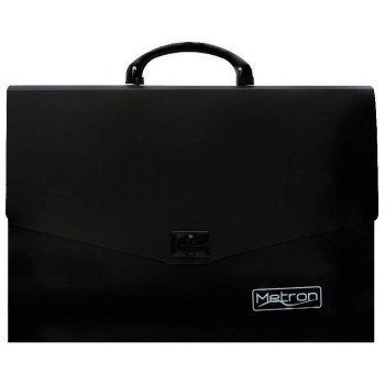Metron Τσάντα Σχεδίου 26X35X5 Μαύρη 625.03301