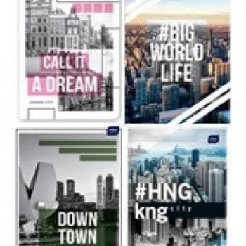 Interdruk Τετράδιo Σπιράλ City 17Χ25/5Θ 250 Σελίδων