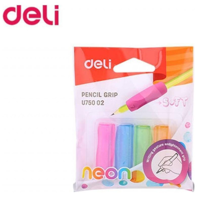 Deli Pencil Grip 4 Colours 231.75002