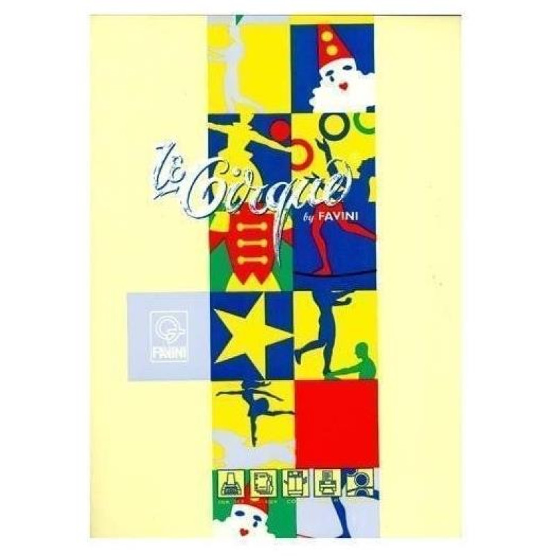 Favini Χαρτί Α4 160γρ. Κίτρινο Παστέλ 250φ. 160-100