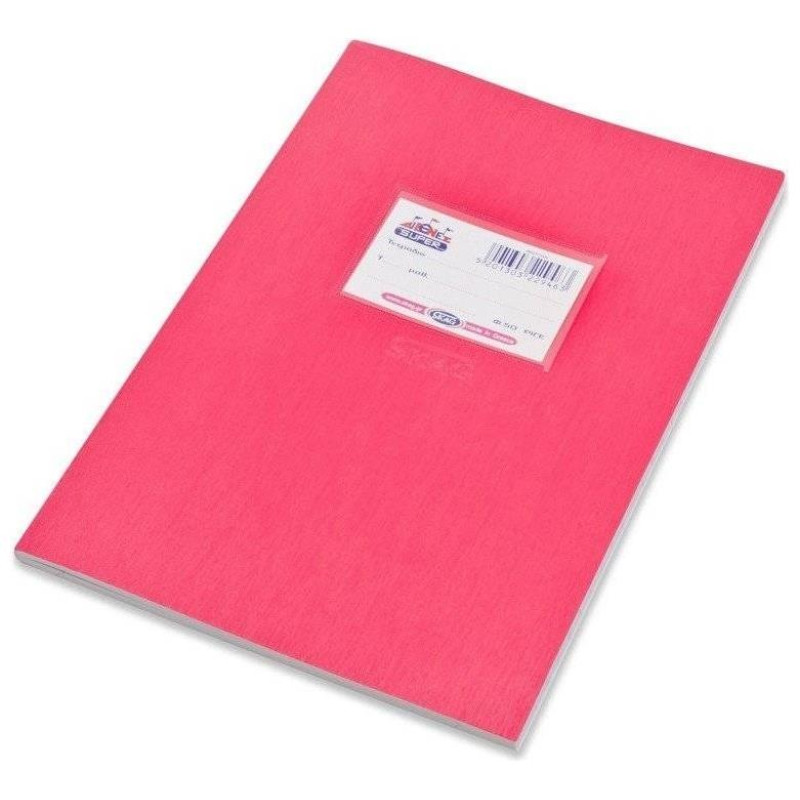 Skag Τετράδιο Super Χρωματιστό 17X25cm 80γρ Φούξια 50φ 229463