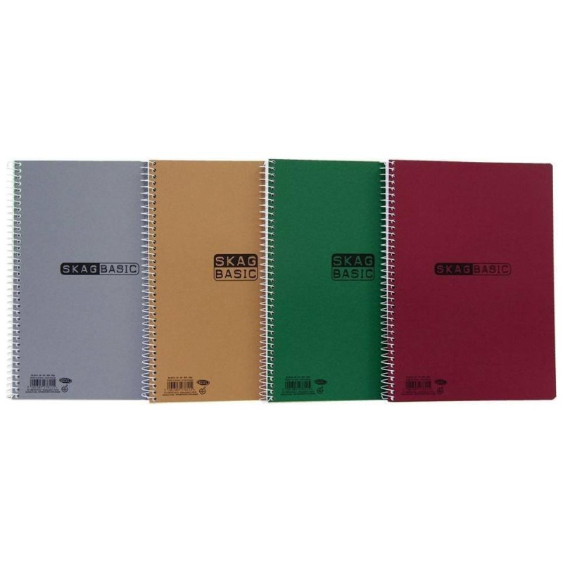 Skag Τετράδιο Θεμάτων Basic A4 4θ 80gr Νο8014