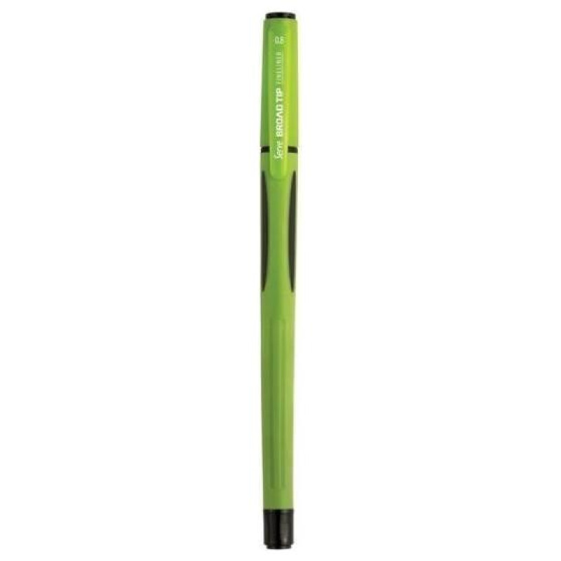 Serve Μαρκαδόρος Γραφής Broadtip Fineliner Λαχανί 0.8mm