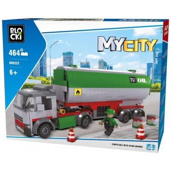 Blocki MyCity Tάνκερ 464 τεμ. KB0222 Blocki MyCity Tάνκερ 464 τεμ. KB0222