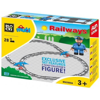 Mubi Σιδηρόδρομοι 26 τεμ. MU2088A Mubi Σιδηρόδρομοι 26 τεμ. MU2088A