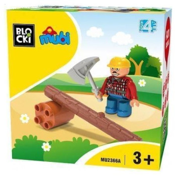 Mubi Blocks Φιγούρα Δράσης (1 τεμ) MU2366A Mubi Blocks Φιγούρα Δράσης (1 τεμ) MU2366A
