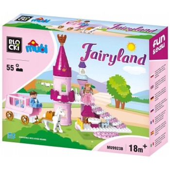 Mubi Fairyland Βlocks 55τεμ. MU9923B Mubi Fairyland Βlocks 55τεμ. MU9923B