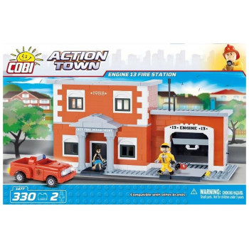 Cobi Action Town Engine 13 Πυροσβεστικός Σταθμός 330 Τεμ COBI-1477