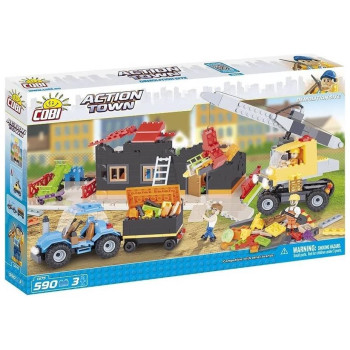 Cobi Action Town Συνεργείο Κατεδαφίσεων Demolition 590 Τεμ COBI-1675