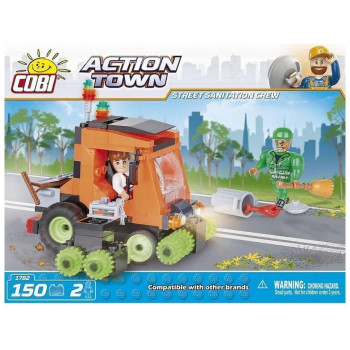 Cobi Action Town Όχημα Καθαρισμού Δρόμων 150 Τεμ COBI-1782