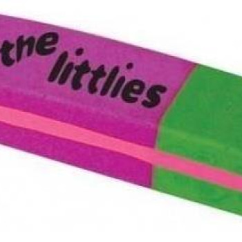 The Littlies Γόμα Δίχρωμη Νέον