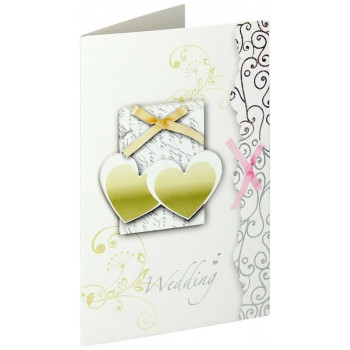 Spirit Ευχετήρια Κάρτα 3D Γαμήλια Δαχτυλίδια Και Τριαντάφυλλα PM402357 Spirit Ευχετήρια Κάρτα 3D Γαμήλια Δαχτυλίδια Και Τριαντάφυλλα PM402357