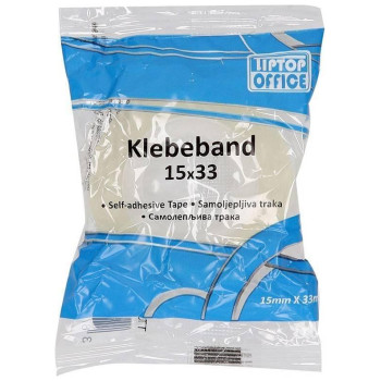 TipTop Office Κολλητική Ταινία 15x33m TTO405011