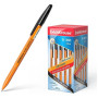 ErichKrause Στυλό R-301 Orange Stick 0.7mm Μαύρο 1τεμ EK43195