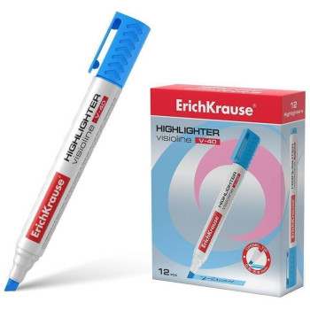 ErichKrause Μαρκαδόρος Υπογράμμισης Visioline V-40 Μπλε 1Τεμ EK30978 ErichKrause Μαρκαδόρος Υπογράμμισης Visioline V-40 Μπλε 1Τεμ EK30978