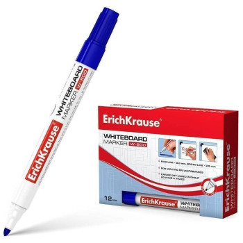 ErichKrause Μαρκαδόρος Πίνακα W-500 Μπλε 1Τεμ EK12846 ErichKrause Μαρκαδόρος Πίνακα W-500 Μπλε 1Τεμ EK12846
