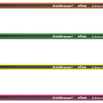 ErichKrause Τριγωνικό Μολύβι Γραφίτη με Γόμα VIVO® HB EK45623