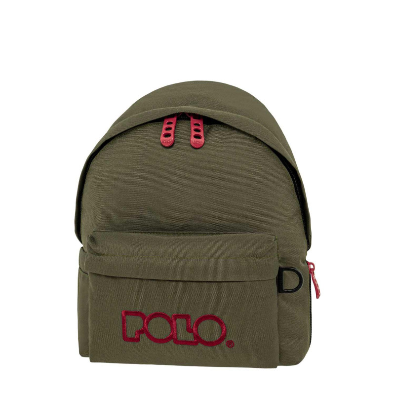 POLO ΣΑΚΙΔΙΟ MINI KHAKI BORDEAUX 901067-6533 POLO ΣΑΚΙΔΙΟ MINI KHAKI BORDEAUX 901067-6533