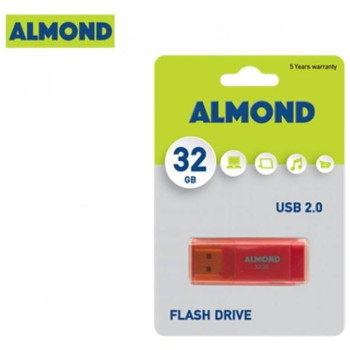 Almond Flash Drive USB 32GB Μεταλλικό Mini 43.USB32ESO Almond Flash Drive USB 32GB Μεταλλικό Mini 43.USB32ESO