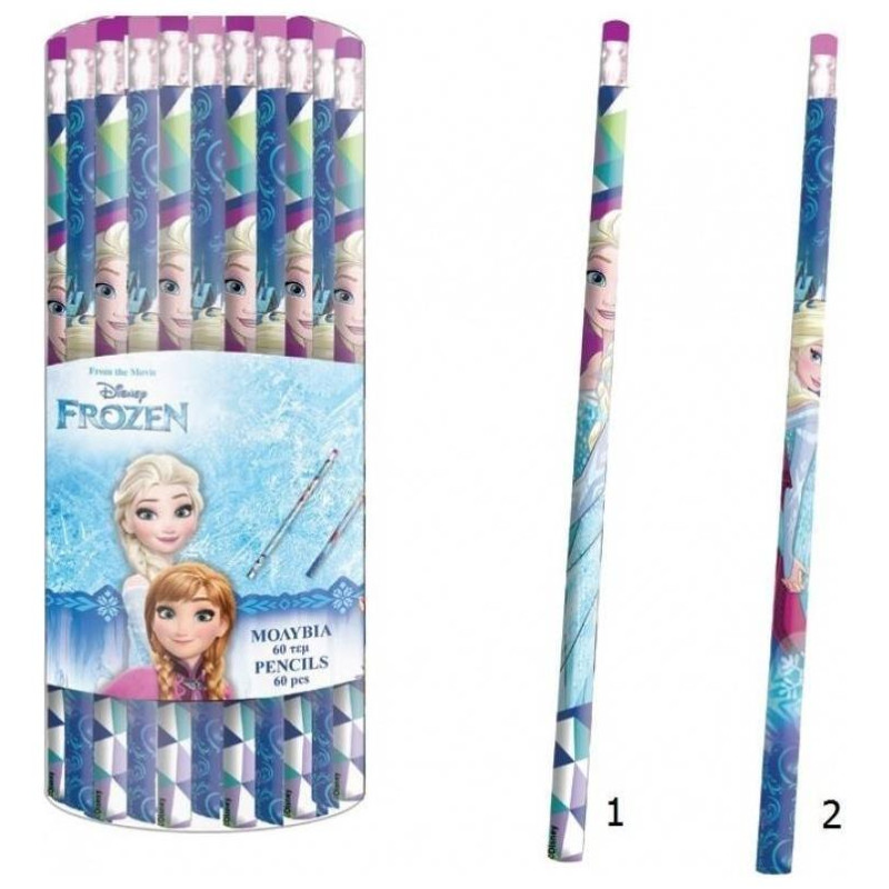 Διακάκης Frozen Μολύβι Με Γόμα - 2 Σχέδια 561814