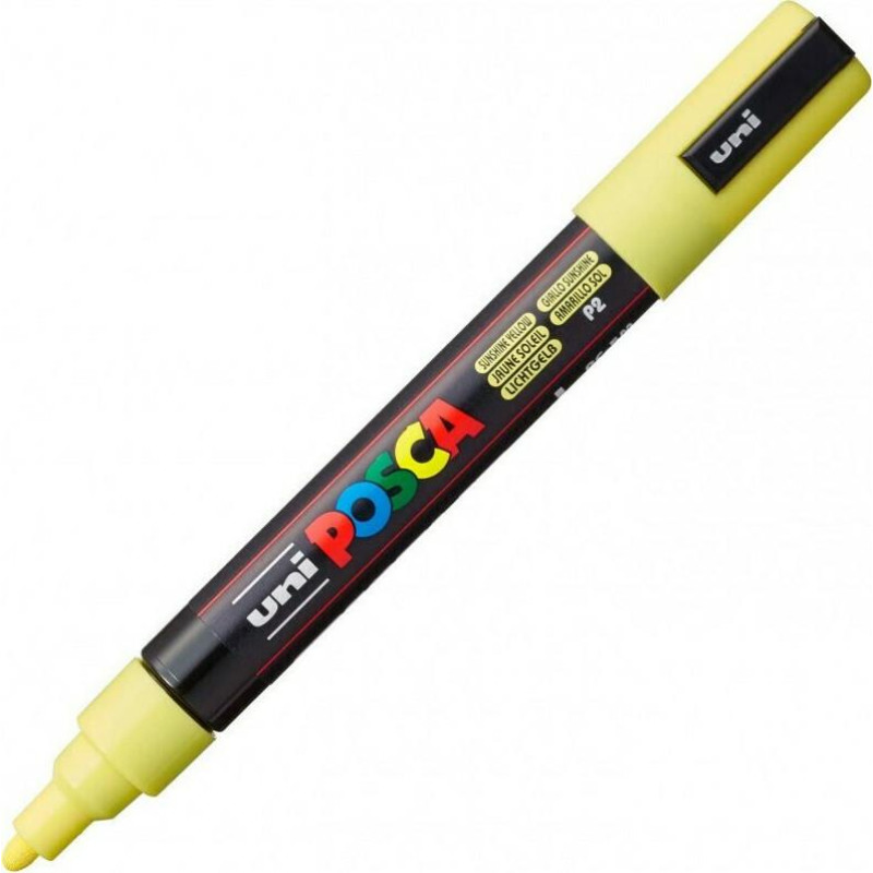 ΜΑΡΚΑΔΟΡΟΙ UNI POSCA PC-5M MEDIUM SUN.YELLOW