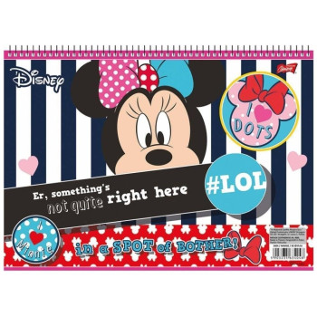 Salko Μπλοκ Ζωγραφικής Νο18 Minnie S3404 Salko Μπλοκ Ζωγραφικής Νο18 Minnie S3404