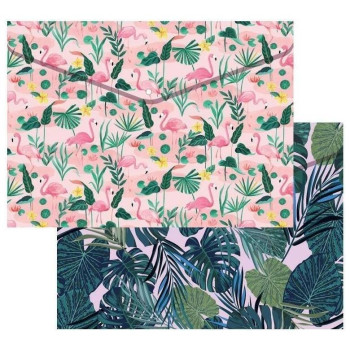 Miquelrius Φάκελος Κουμπί PP (1 Flamingo + 1 Tropical) A4 Flamingo 2τεμ. 844.160824 Miquelrius Φάκελος Κουμπί PP (1 Flamingo + 1 Tropical) A4 Flamingo 2τεμ. 844.160824