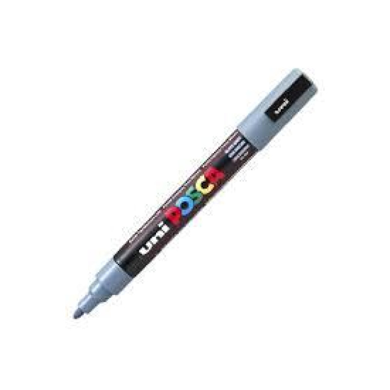 ΜΑΡΚΑΔΟΡΟΙ UNI POSCA PC-5M MEDIUM SLATE GREY ΜΑΡΚΑΔΟΡΟΙ UNI POSCA PC-5M MEDIUM SLATE GREY