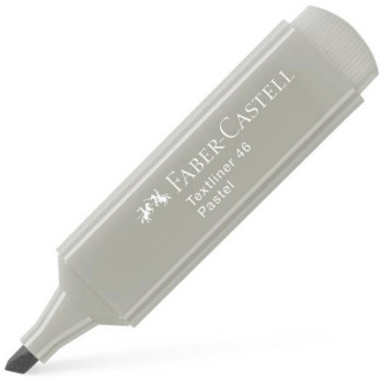 Faber Castell Textliner 46 Υπογράμμισης 1-5mm Grey Pastel 1546-G Faber Castell Textliner 46 Υπογράμμισης 1-5mm Grey Pastel 1546-G