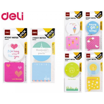 Deli Χαρτιά Σημειώσεων Αυτοκ. 30φυλ 51x51mm 231.318619