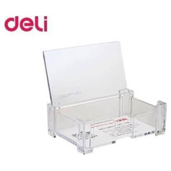 Deli Κουτί Καρτ Βιζίτ Κενό Πλέξιγκλας 231.7621