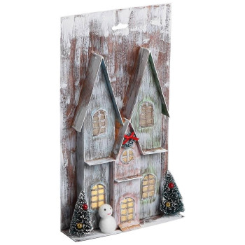 Διακάκης Χριστουγεννιάτικo Χάρτινο Σπιτάκι 17x5x30εκ Με Φως 658740 Διακάκης Χριστουγεννιάτικo Χάρτινο Σπιτάκι 17x5x30εκ Με Φως 658740