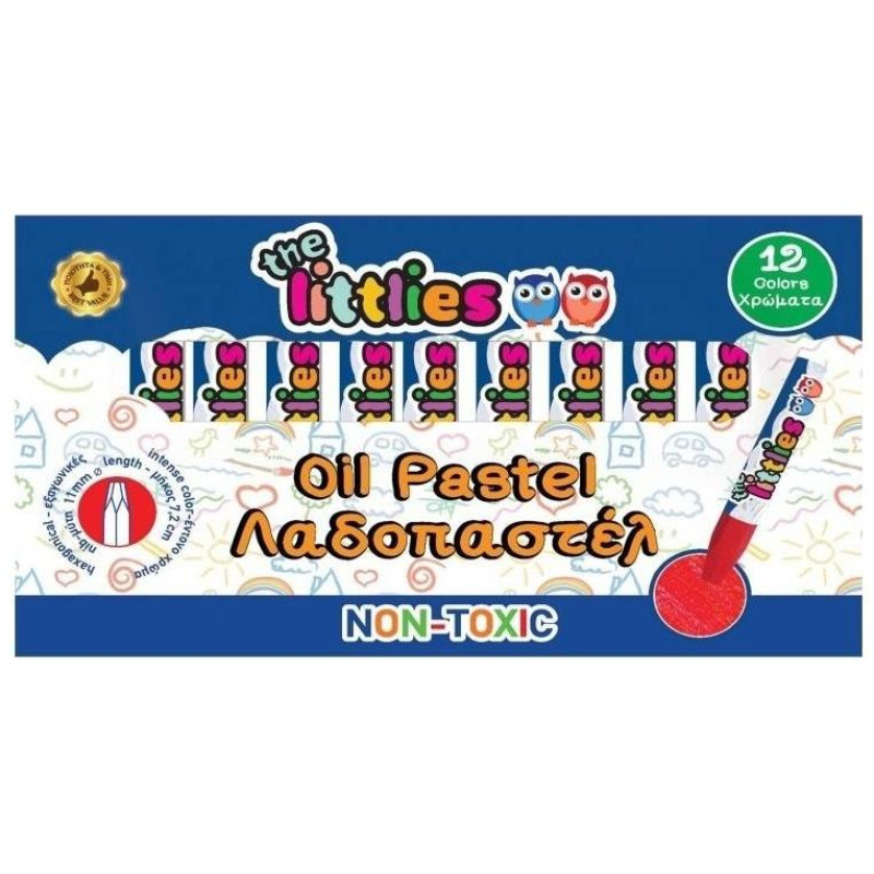 The Littlies Λαδοπαστέλ 12τεμ  646648